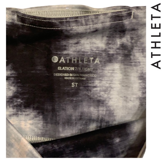 ATHLETA Legging *RARE* Ice Shanti Small TALL (L-0020) - Picture 4 of 6